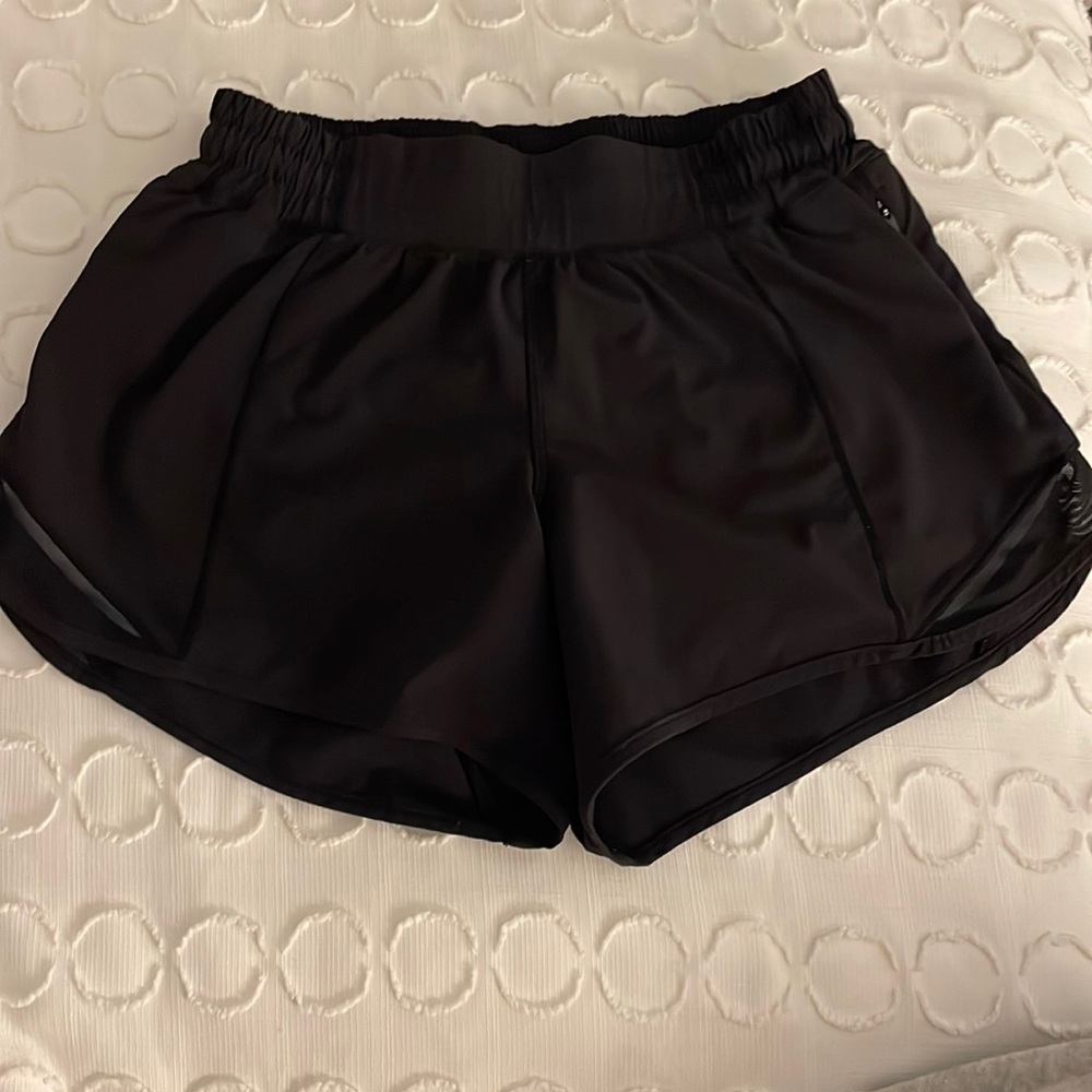 Lululemon black athletic shorts